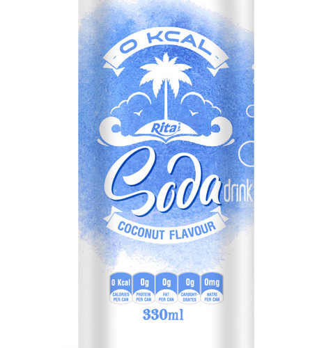 330ml Soda drink Coconut  Flavour3